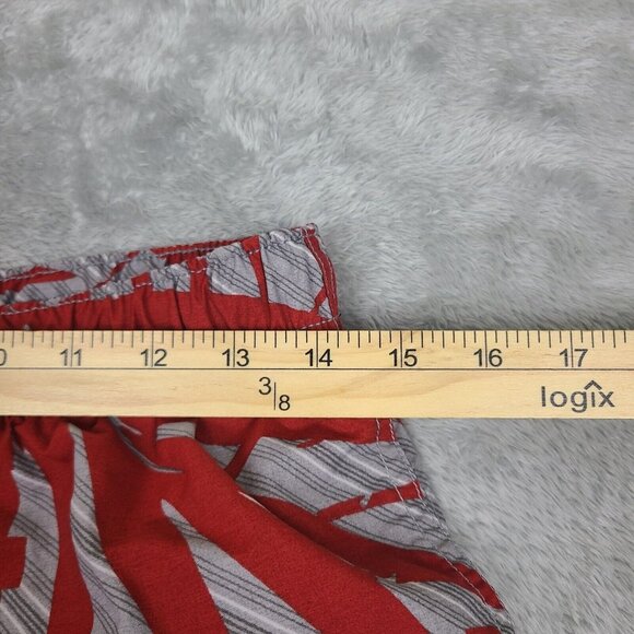 Columbia Swim Trunks Mens Size Small Red White Floral Swim Swimsuit Adult Lined - Picture 4 of 8